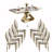 Pedestal Dining Set-98343679-121920614