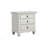 Gleda 3-Drawer Nightstand, White