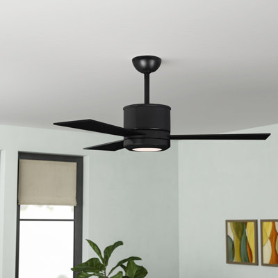 Ventilateur de plafond standard à DEL Tulsi avec télécommande et ensemble d'éclairage inclus
