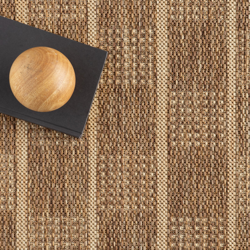 Jellica Modern Indoor/Outdoor Area Rug, Rectangle 5' x 8'