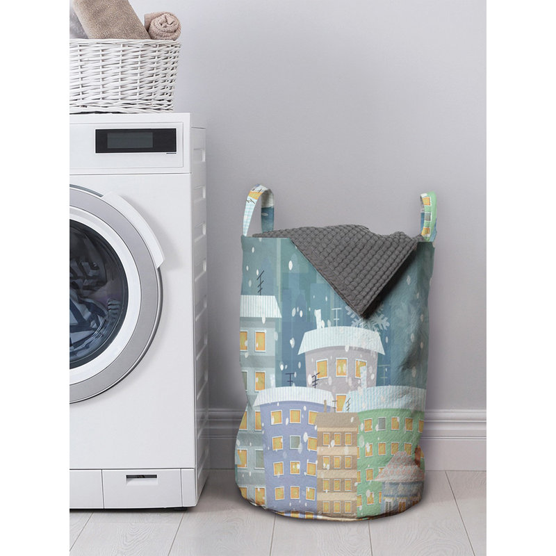 Fabric Laundry Bag with Handles