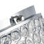 Plafonnier encastré en cristal spoutnik 2 lumières Westerfield-110399853