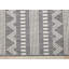 Rahman Collection Grey White Indoor/Outdoor Area Rug-1229134873