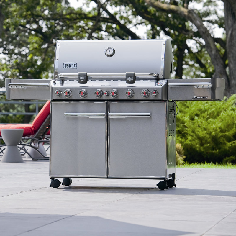 Weber Summit S-670, Stainless Steel, Liquid Propane