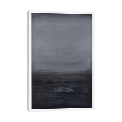 Black/Charcoal Gradient by Radek Smach - Painting on Canvas