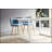 Square Extendable Dining Table with metal leg,Modern Space Saving Kitchen Table Solid base frame, comfortable, durable, beautiful-781581468