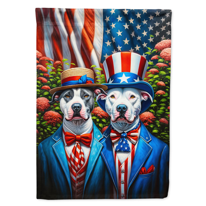 Drapeau «All American House», Pitbull-terrier