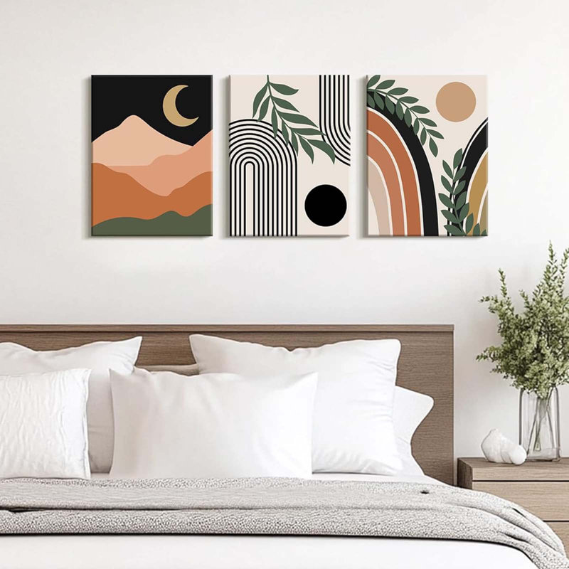 3 Piece Wrapped Canvas Print