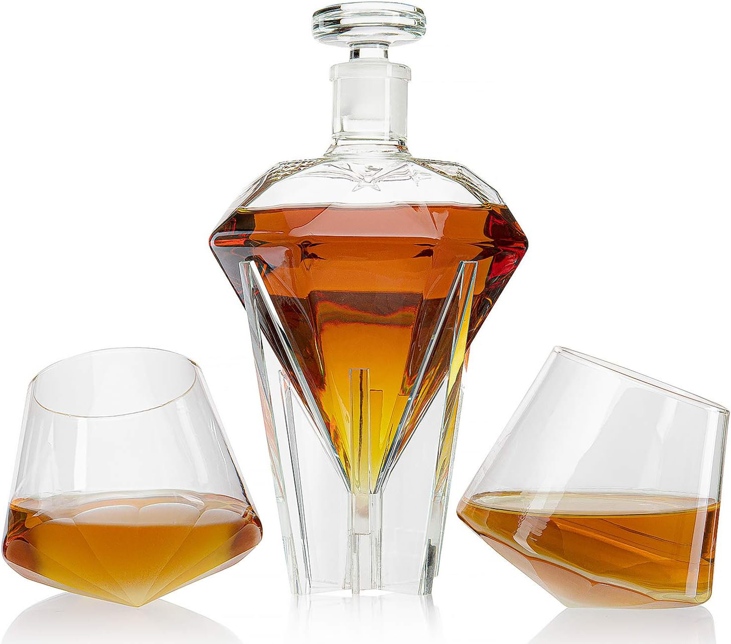 https://assets.wfcdn.com/im/28729555/compr-r85/2534/253489448/ivy-bronx-diamond-whiskey-decanter-l-with-2-diamond-glasses-decanter-set-diamond-wine-glass-holding-base-with-2-diamond-glasses-liquor-scotch-rum-bourbon-vodka-tequila.jpg