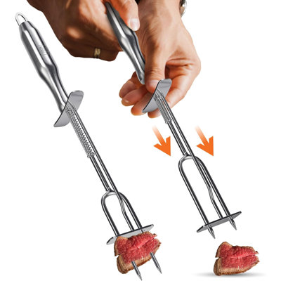 Yukon Glory 2-prong carving fork, 2-pack, stainless steel