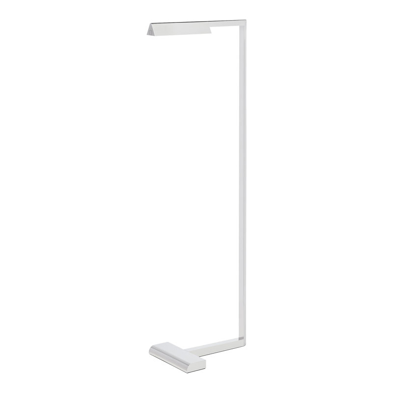 Sean Lavin Dessau Floor Lamp, Polished Nickel, 38"