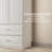 93.9 Inch H Armoire with Top Cabinet