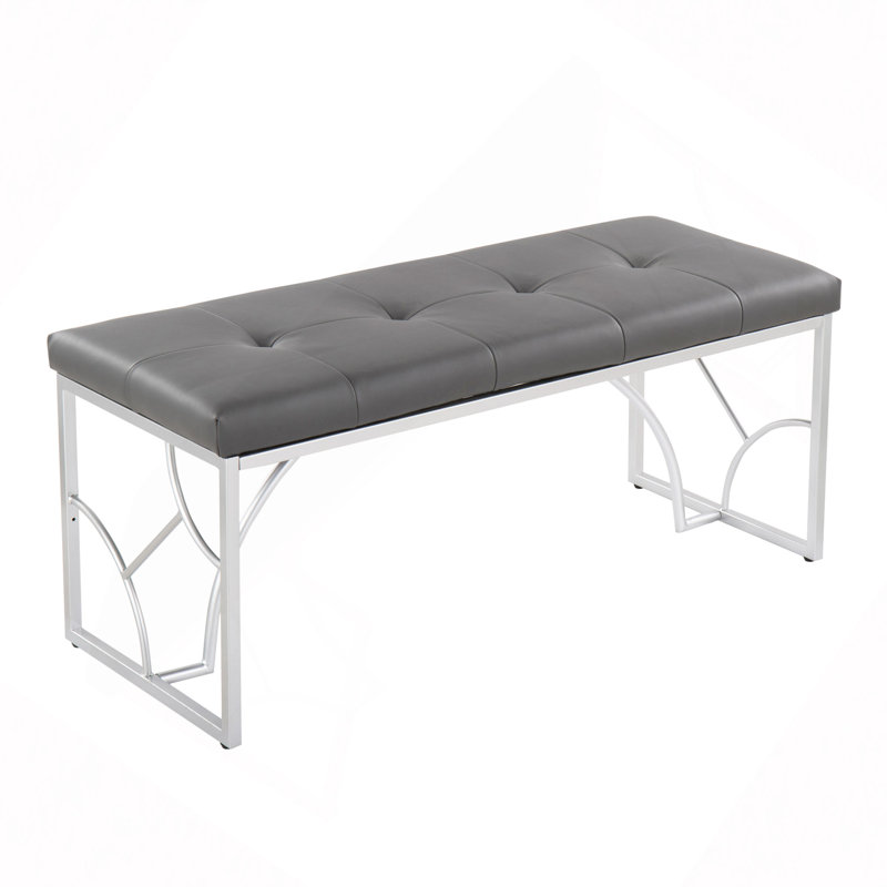 Banc contemporain, pour une élégance moderne et des sièges confortables, Gris