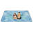 Peaceful Spaces Leaf Decorative Tufted Blue/Green Area Rug-50086226