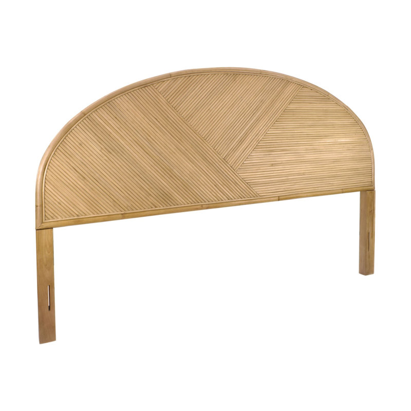 Rattan Ribbed Headboard, King