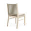 Chaises en bois avec coussins, 2 pour les sièges d'intérieur confortables, 2 et tissu imperméable-1455407970