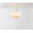 Enio 4 - Light Brass Drum Pendant