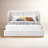 Earley Boucle Fabric Bed-88523745