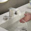 Robinet de salle de bain à 2 poignées avec drain-90655487