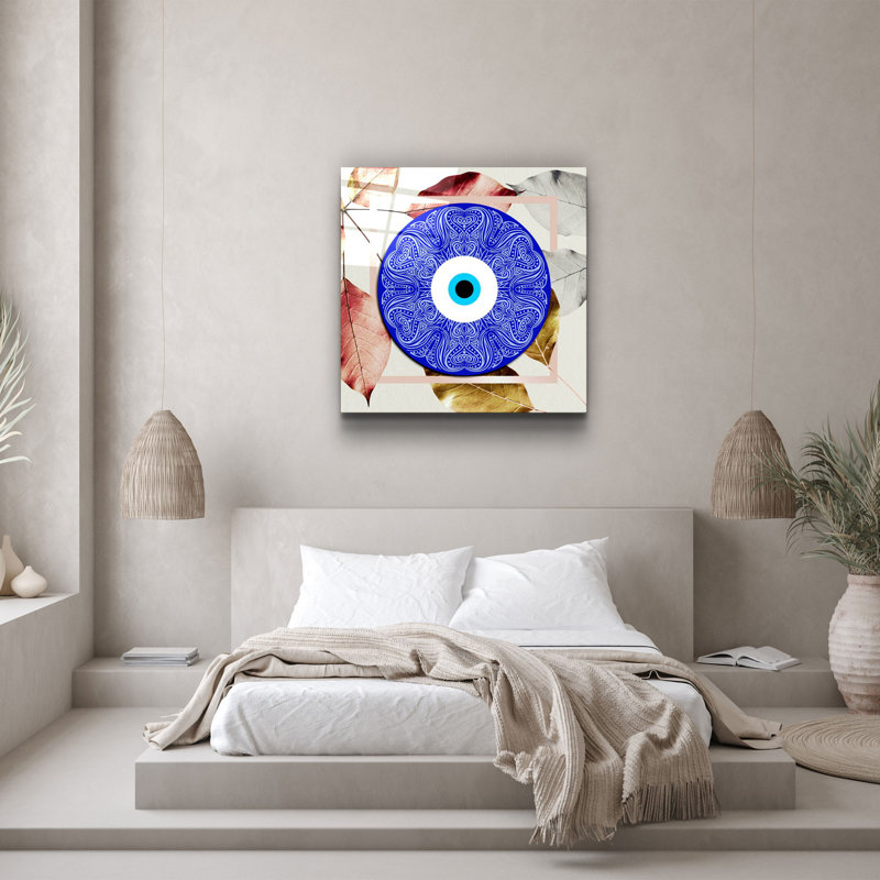 Élégante peinture décorative en verre trempé, 40 x 40 po | 100% verre trempé, épaisseur: 0,16 pouce | Impression UV pour des couleurs éclatantes et une durabilité | Parfait pour la décoration intérieure et les amateurs d'art