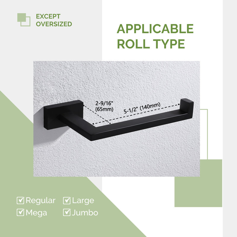 Wall Mounted Toilet Paper Holder