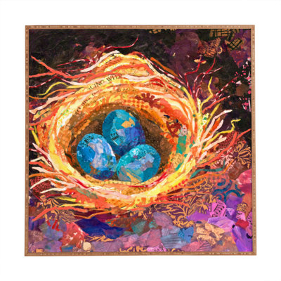 «Home Nest», reproduction d'art encadrée