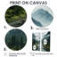 Canada Misty Mountains - art mural vert-480614005-480614007-480614006