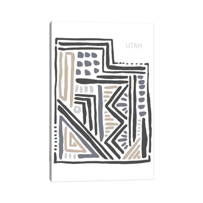 " Utah " by Statement Goods Painting Print
