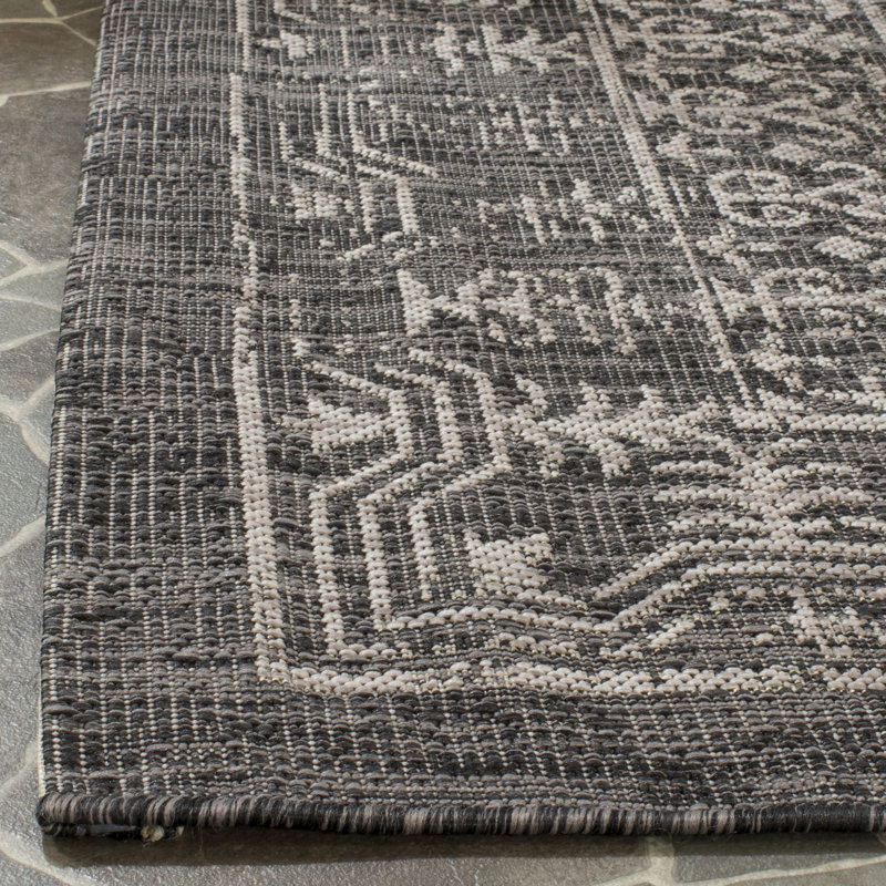 Anjellica Performance Geometric Rug, Rectangle 5'3" x 7'7"