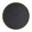  Landry Round Light Wood Mirror