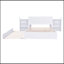 Lit plateforme avec rangement et tablettes gigognes-327847936