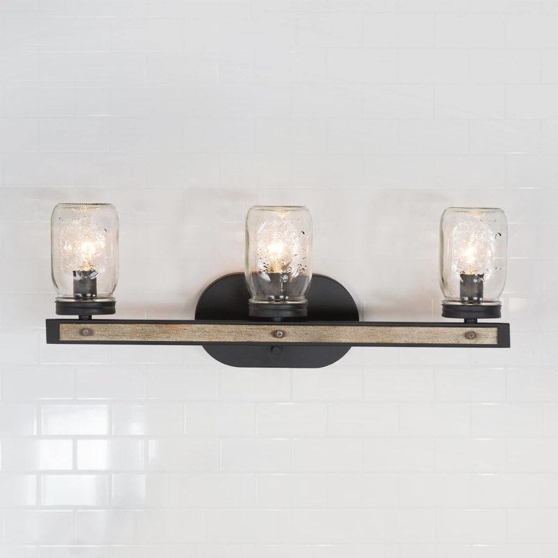 Éclairage pour meuble-lavabo à 3 lumières Arwaa