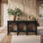60" Modern Console Table, Entryway Table with Open Shelf and Arched Design for Hallway & Living Room-1972127353