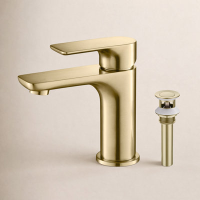 Tender Single-Hole Bathroom Faucet with Drain