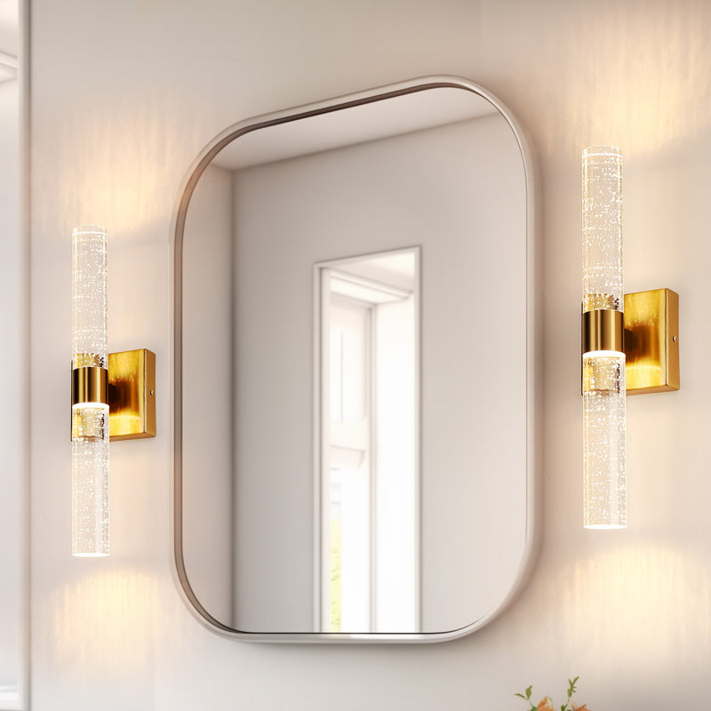 Adrianny LED Wallchiere, Gold