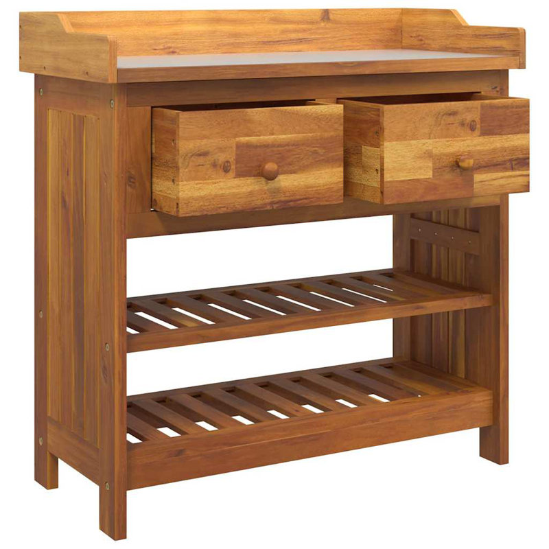Solid Wood Potting Bench