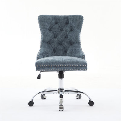 Chenille Tufted Office Chair