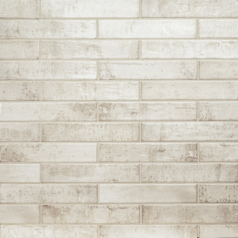 Zarah 2 in. x 10 in. Glossy Ceramic Subway Wall Tile, Oat