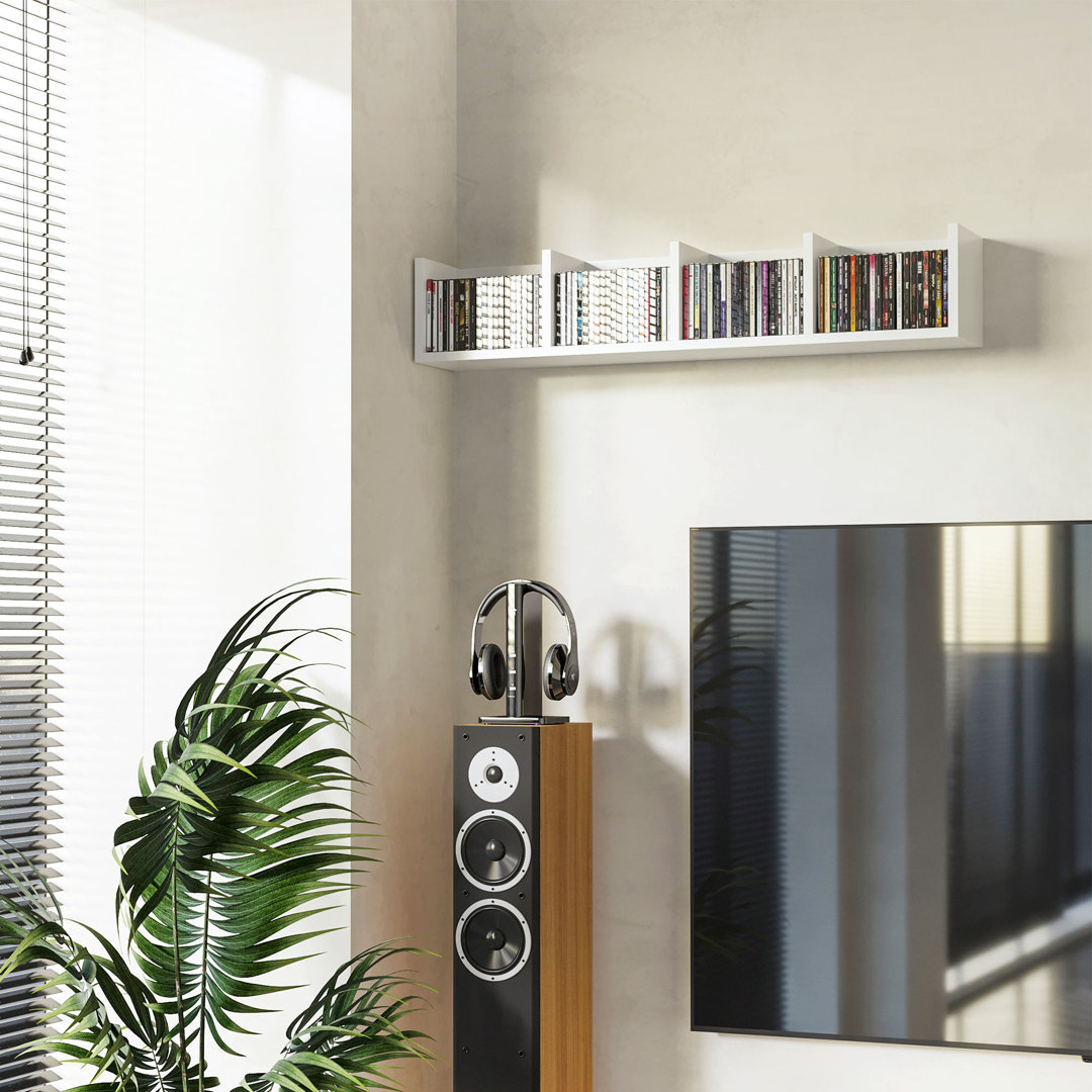 18cm H Media Shelves