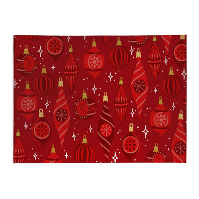 Tapis de cuisine à profil bas Ornaments