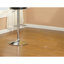 Tabouret tournant réglable de style contemporain avec assise rembourrée et repose-pieds