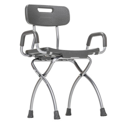 X-fold Shower Chair, Storm/ Gray