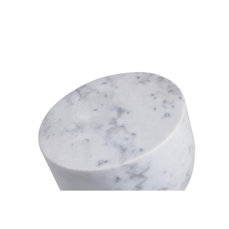 Table de bout Apothecary, Blanc / Blanc