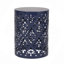 Ensemble de 2 tables d'appoint contemporaines en fer, motif floral élégant-386293871
