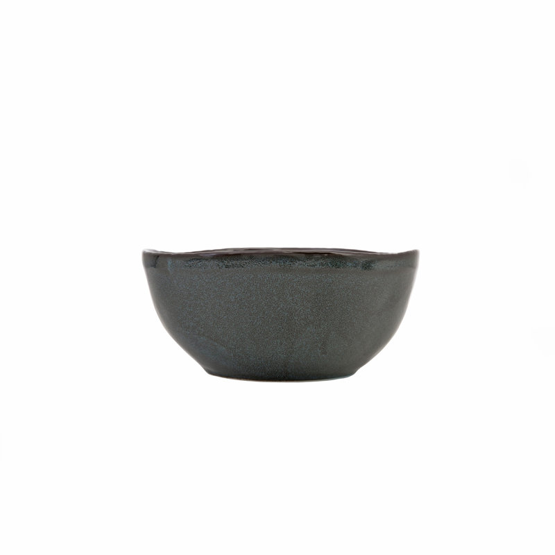 Fortessa Ston Stoneware, 7.5" Bowl (Set of 4), Twilight, Twilight