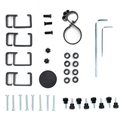 VIVO Hardware Pack for Monitor Stand, Screen Mounting, Cable Management