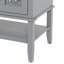 Élégant meuble-lavabo de 36 pouces avec lavabo en céramique durable et rangement spacieux, parfait pour les salles de bain modernes-590953441