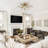 Toie Glass Semi Flush Mount