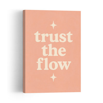 Trusttheflow Minimalist Modern Retro Landscape Nature Wall Art Print 1 Piece Wrapped Canvas Wall Art