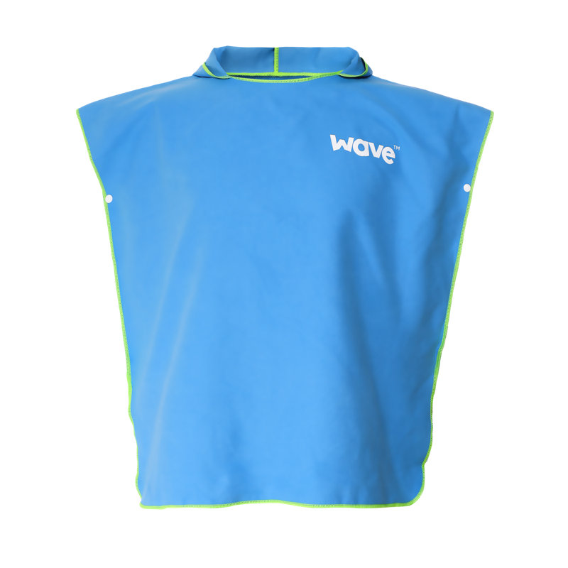 Children's Robe with Hood, Blue